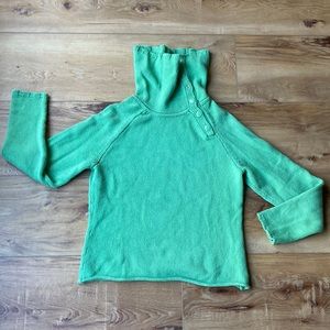 Gap Kelly green cotton sweater
